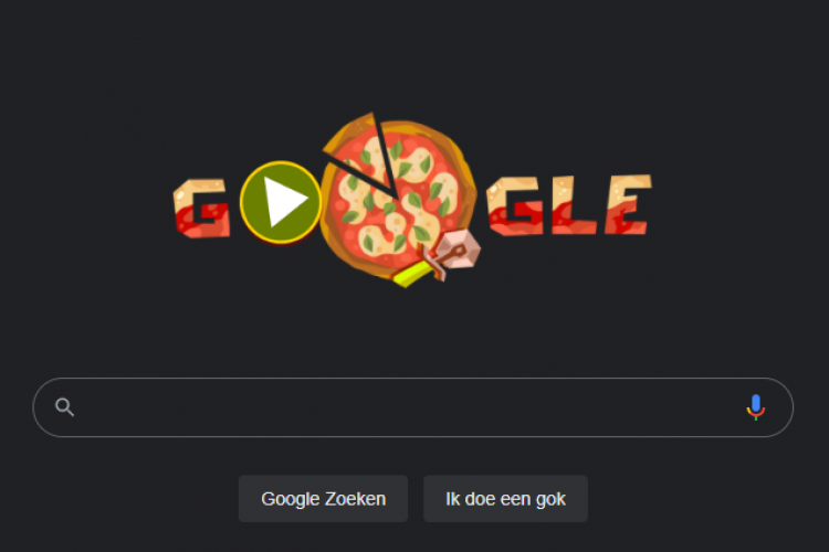 Google Pizza Doodle, Blog