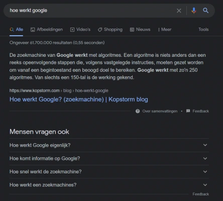 Voorbeeld Featured snippet hoe werkt google ResizedImageWyI0NDQiLCI0MDAiXQ