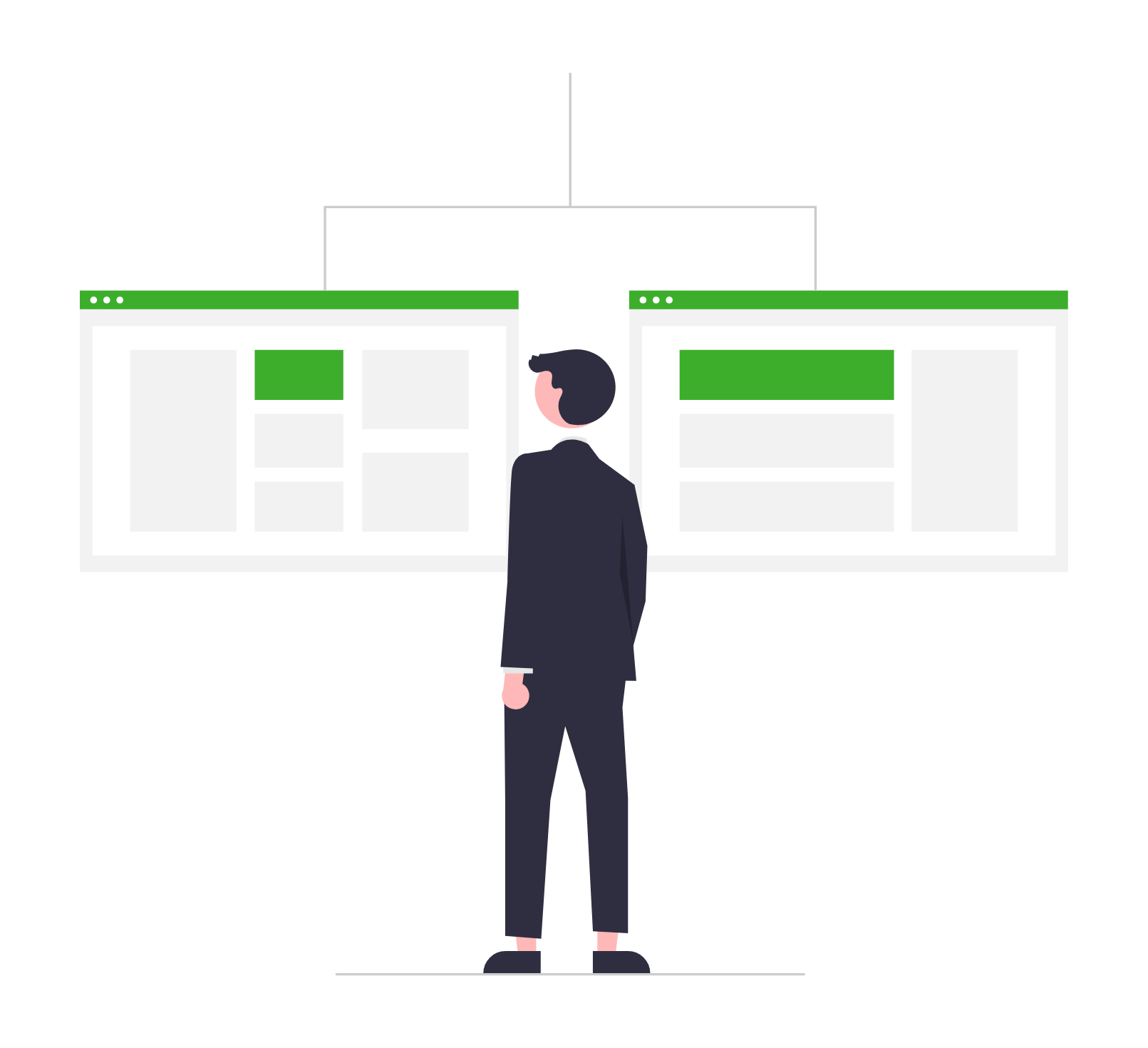 undraw split testing lkzx